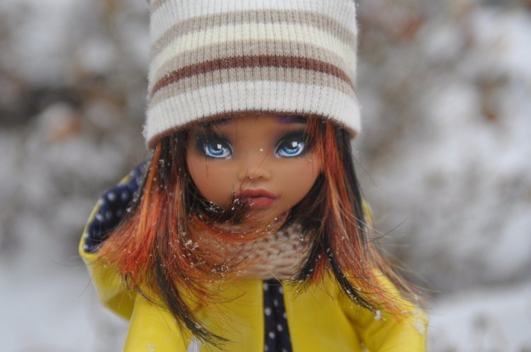 Первый снег — ООАК Monster High и Ever After High: репейнт