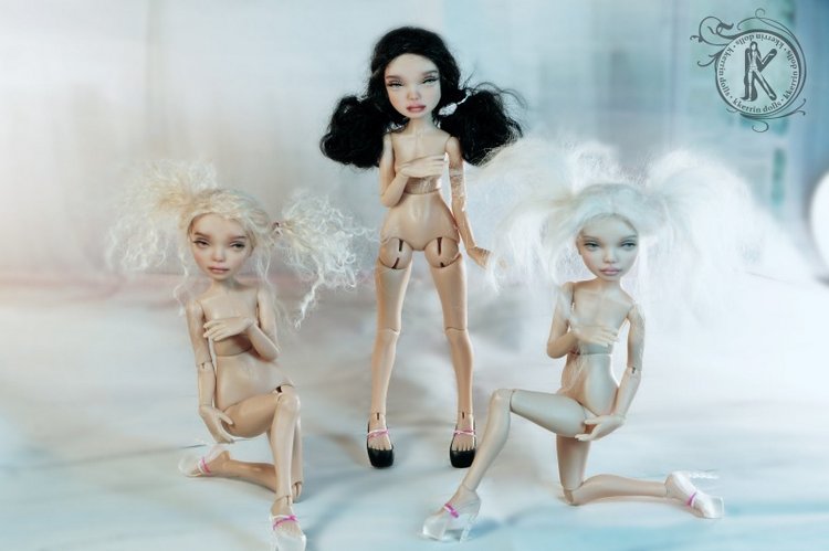 Мои авторские шарнирные Каролинки в полиуретане