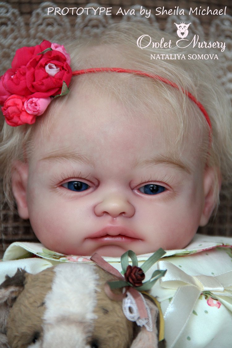 Сильвия - мой прототип Ava от скульптора Sheila Michael. Кукла реборн Наталии Сомовой