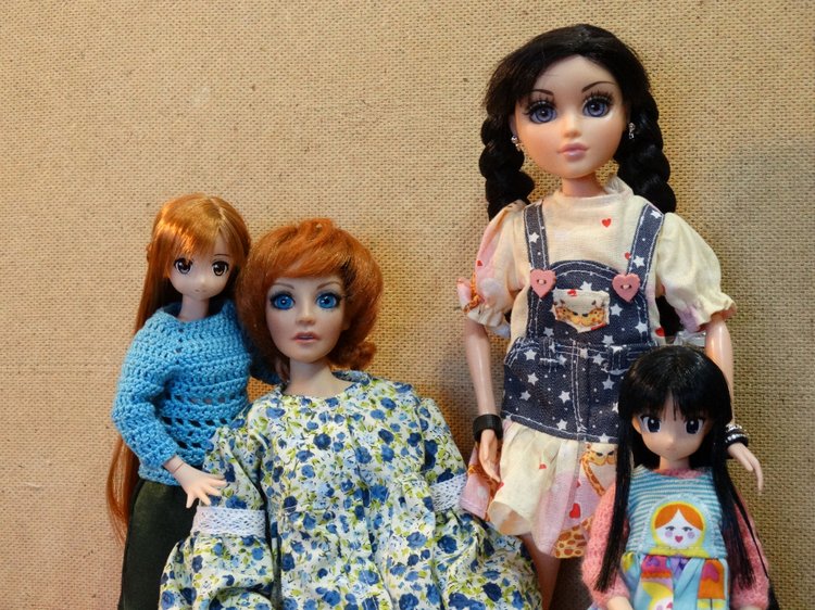 Мои большие девочки | Бэйбики Мои большие девочки — Коллекционные куклы разных авторов (Разное): редкие бренды