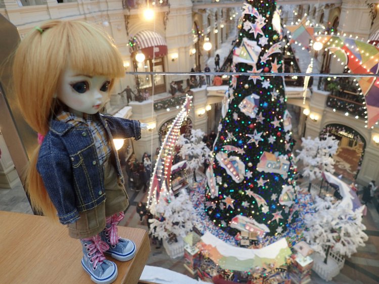 Путешествие за Новогодними впечатлениями в Москву. Часть 1