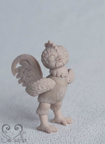 Авторская шарнирная кукла Петя-петушок из полиуретана от SeVlaNa (фото 7)