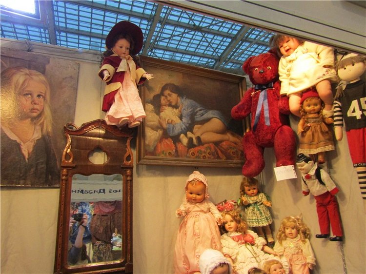 "Искусство куклы" в "Гостином дворе". Декабрь 2016. Фотообзор. Винтаж. "Все из СССР" (фото 6)