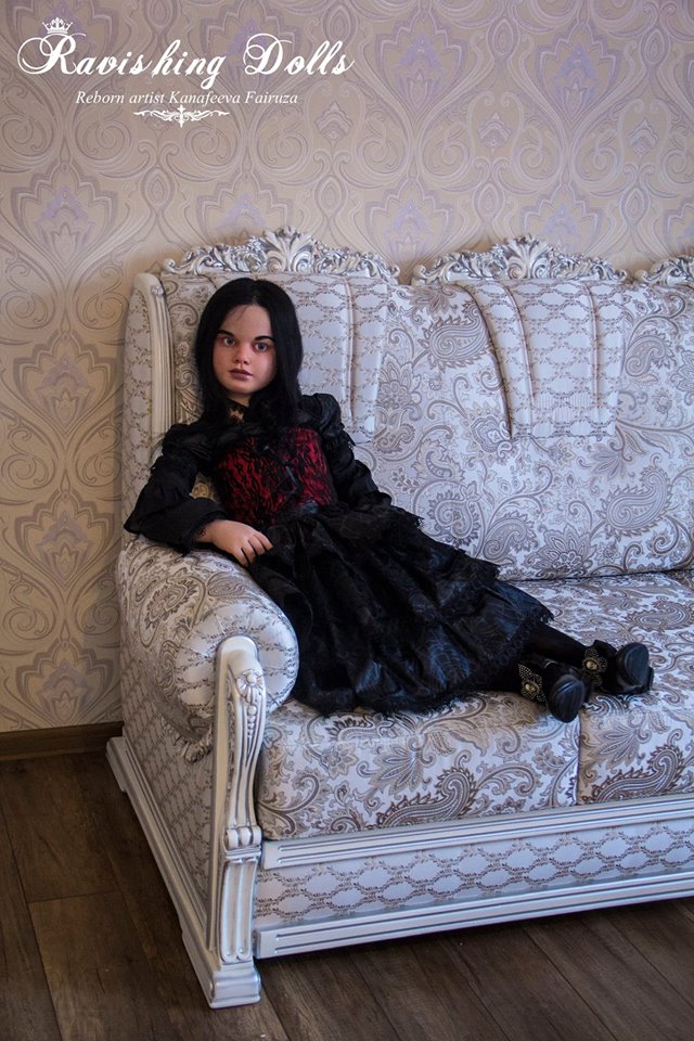 Готичная Габриэль. Gothic girl Mahafsoun