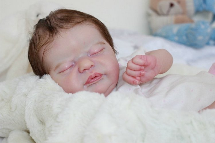 Маленькая бусинка Америкус, кукла реборн Беспаловои Жанны