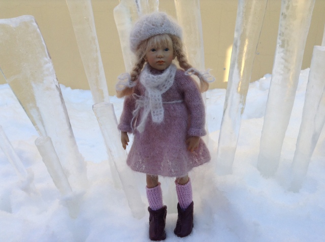 Зимняя фотосессия Сири. Siri mini club A. Himstedt