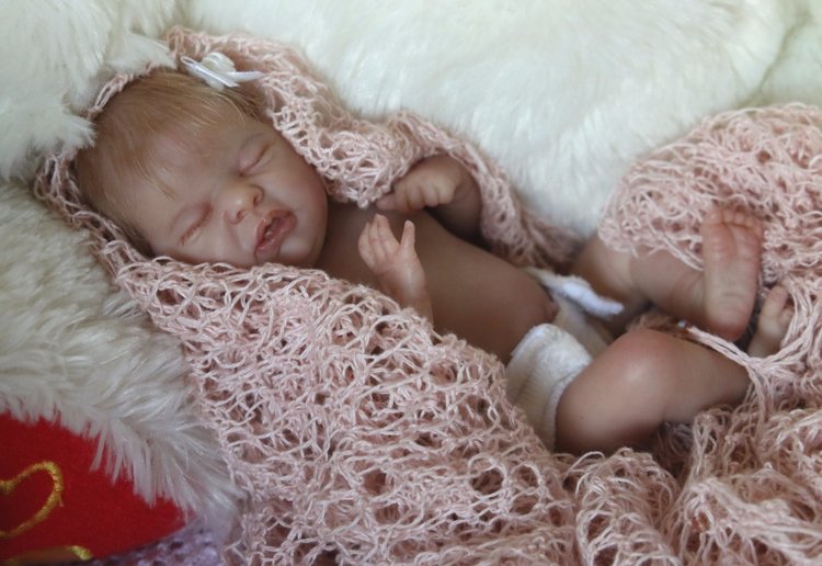 Mini baby Wee’Patience — Куклы Реборн (Reborn): работы мастеров (фото 7)