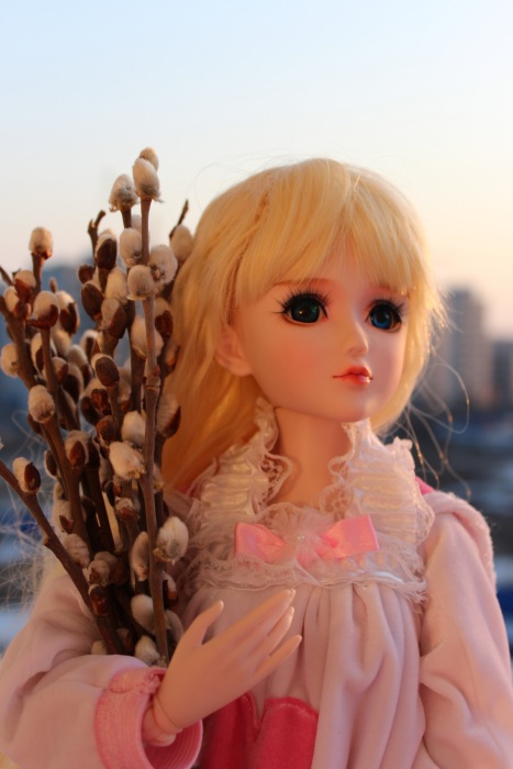 С Вербным Воскресеньем! Поздравление от моей куклы Звезды подиума (фото 5)