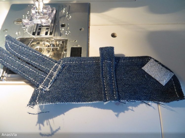 Кеды для Мари Мастер класс по кукольной обуви (фото 6)