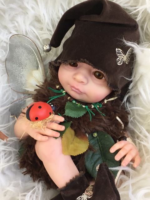 Лесной Эльфёныш,кукла-реборн Элины Кудрявцевой