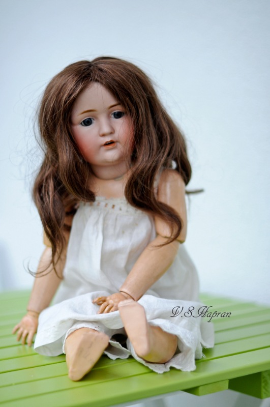 Море и лимоны — Антикварные куклы Kestner (Кестнер) JDK: Хильда (фото 7)
