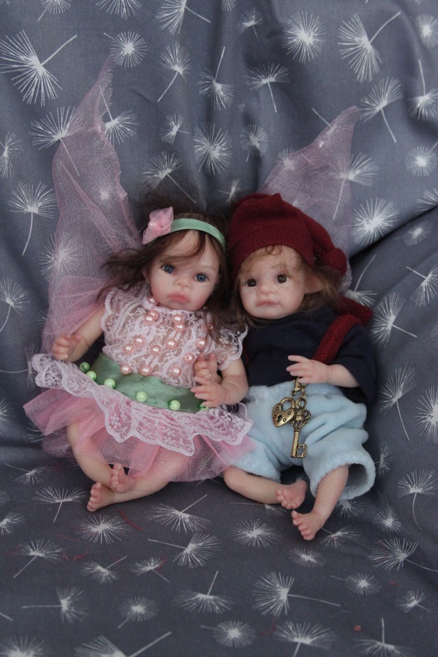 Эльфёныши, кукла-реборн Элины Кудрявцевой