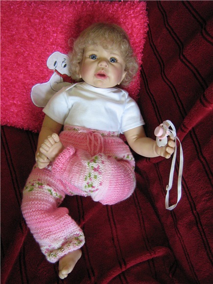 Маленькая красавица в розовом - кукла KITTY von Monika Levenig (фото 4)