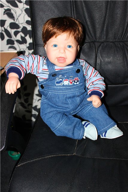 Малыш Грекхем или просто Саша от Lee Middleton Dolls (фото 2)