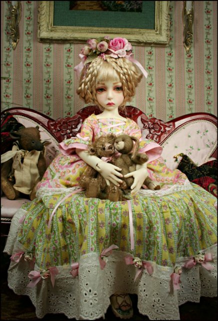 Чудо художница - Dale Zentner (dolls). Авторские куклы Дейл Зентнер