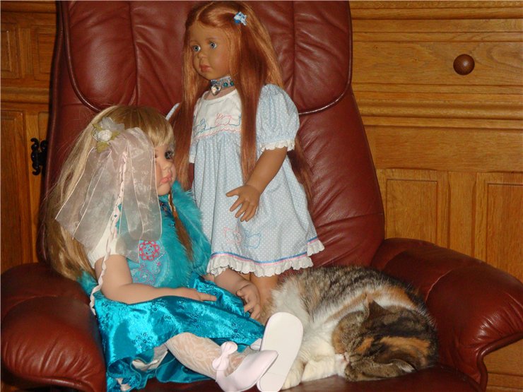 Моя коллекционная кукла Марселина, из коллекции Luna Baby's 1996/97