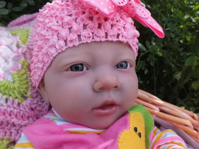 Розочка на прогулке — Куклы Berenguer (Беренджер): пупсы La Newborn (фото 6)