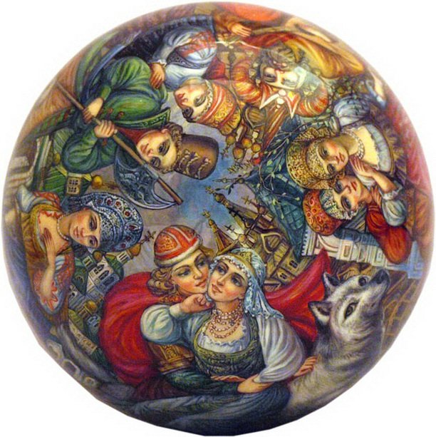 Усмотри тропинку в сказку или Здесь русский дух, здесь Русью пахнет. Федоскинская лаковая миниатюра