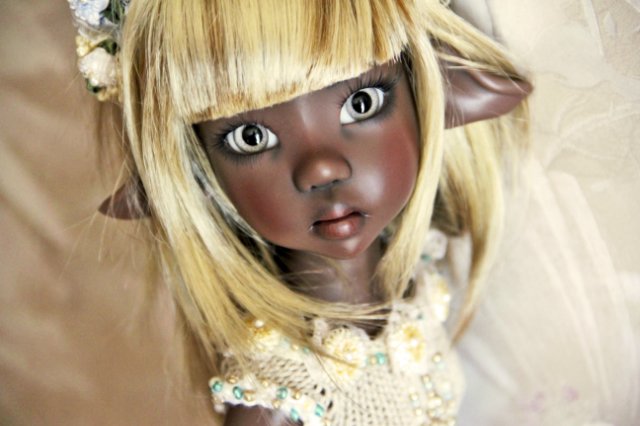 Моя шоколадная богиня! Кукла Kaye Wiggs