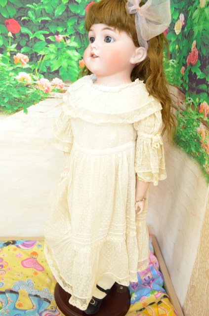 Моя "столетняя девочка" антикварная кукла (фото 7)