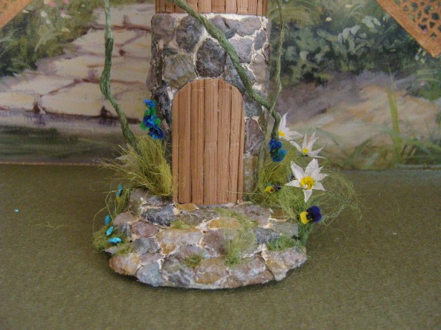 Старая мельница и колодец (мастер-класс от Таниты)