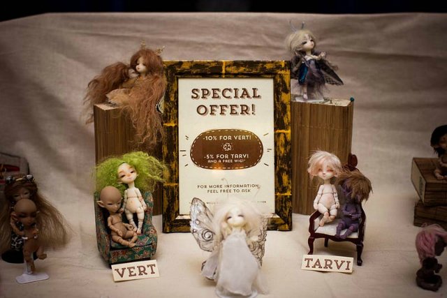 Выставка кукол Dollism 19-21 сентября 2014 в Нью-Йорке. Часть 2я