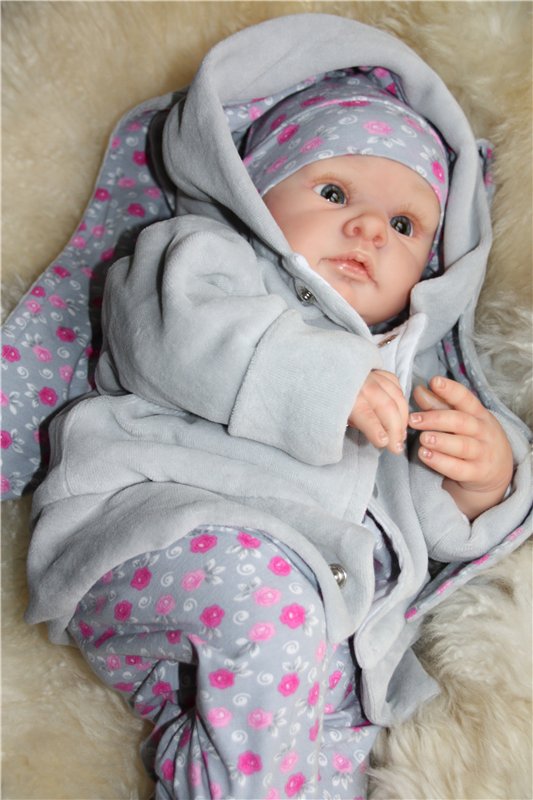 Джилл - любопытная малышка реборн