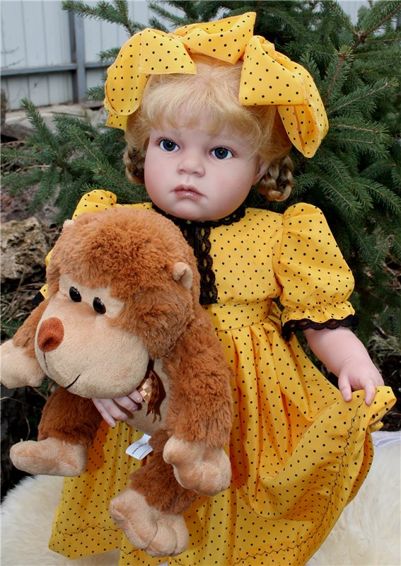 Танечка. Кукла-реборн Елены Иваховой | Бэйбики Танечка. Кукла-реборн Елены Иваховой