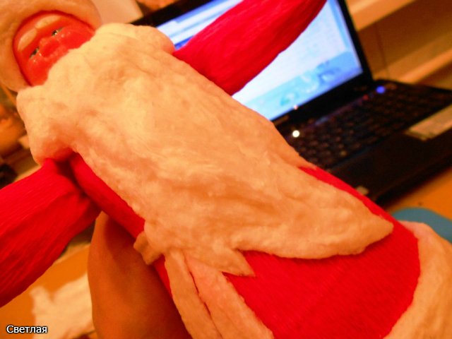 Реставрация антикварной новогодней игрушки из ваты. Снегурочка и Дед Мороз. +БОНУС, папье маше из ваты