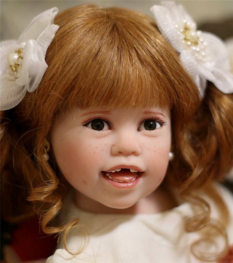 Тебя солнце улыбкой своей обласкало и наполнило жизнью и светом своим … авторская кукла Джули Фишер, Julie Fischer