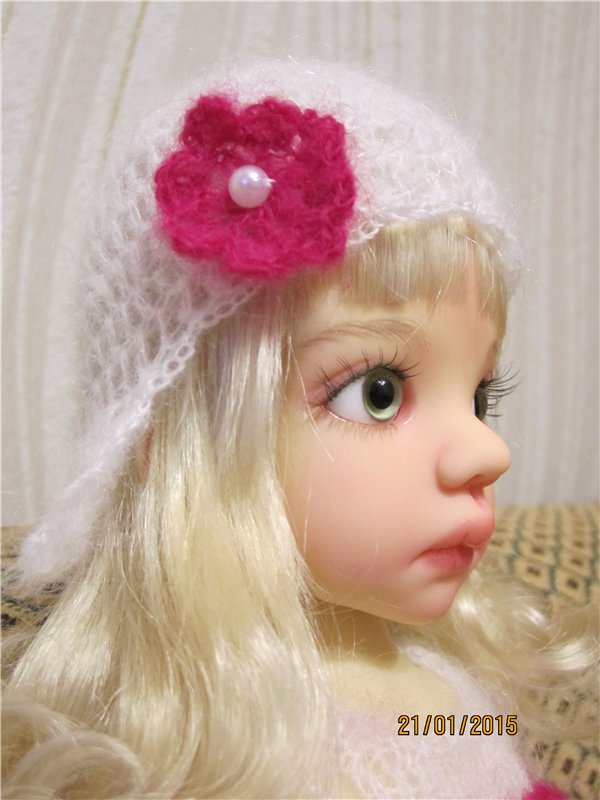 Белая розочка. Кукла Kaye Wiggs (фото 5)