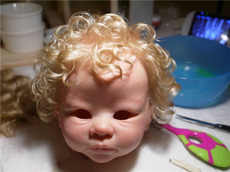 Моя Холли из молдика Holly от скульптора Linda Murray. Кукла реборн Натальи Фединой, Baby-Zest (фото 5)