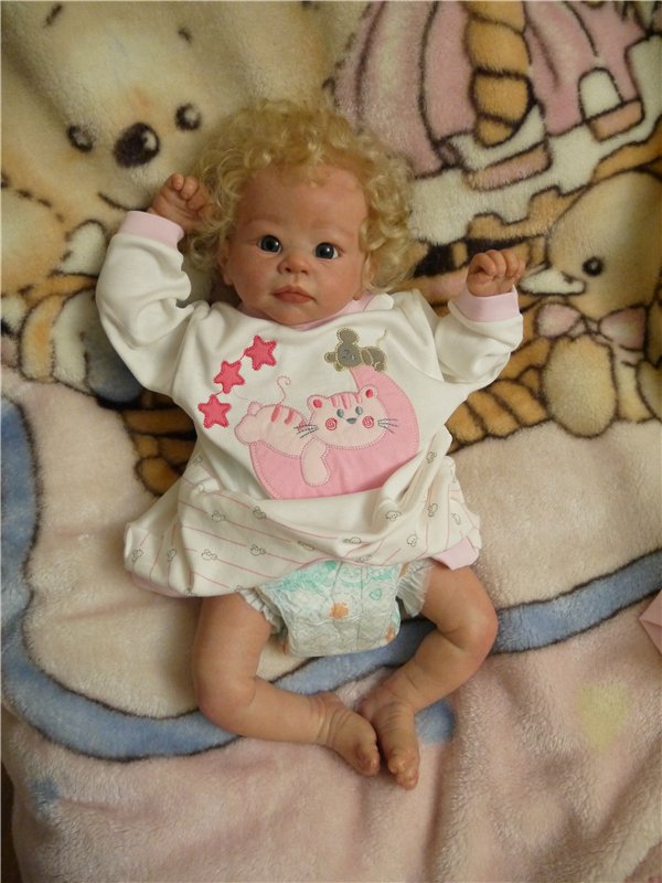 Моя Холли из молдика Holly от скульптора Linda Murray. Кукла реборн Натальи Фединой, Baby-Zest