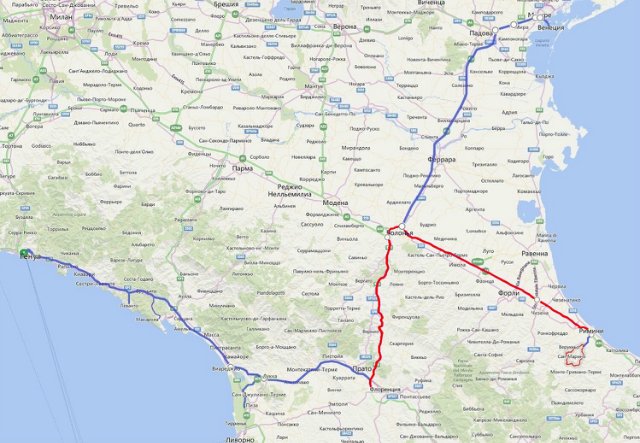 "Моя Италия". Часть 5 - Римини