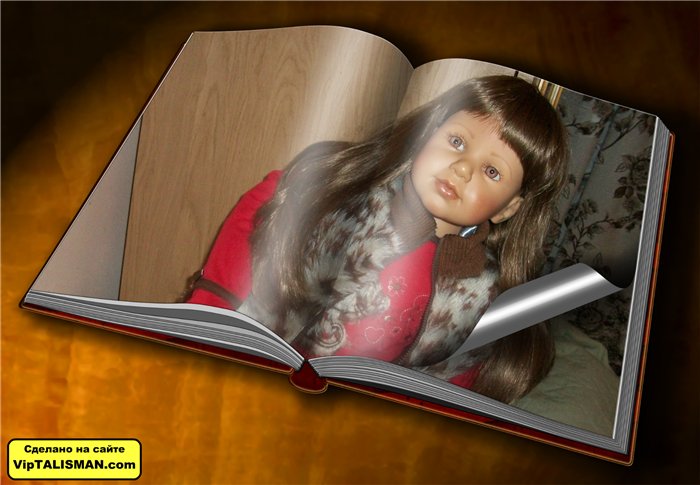 Новый наряд Мелани и фотосессия в красно-коричневых тонах