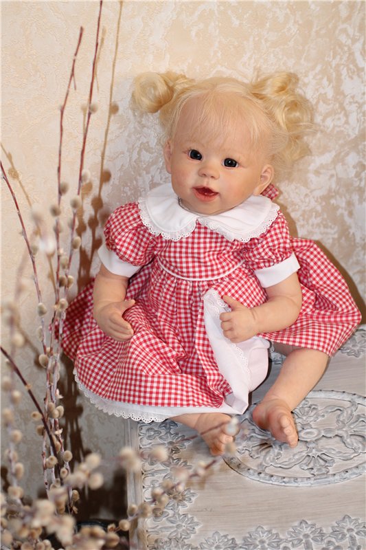 Кукла реборн Даша — Куклы Реборн (Reborn): работы мастеров (фото 6)