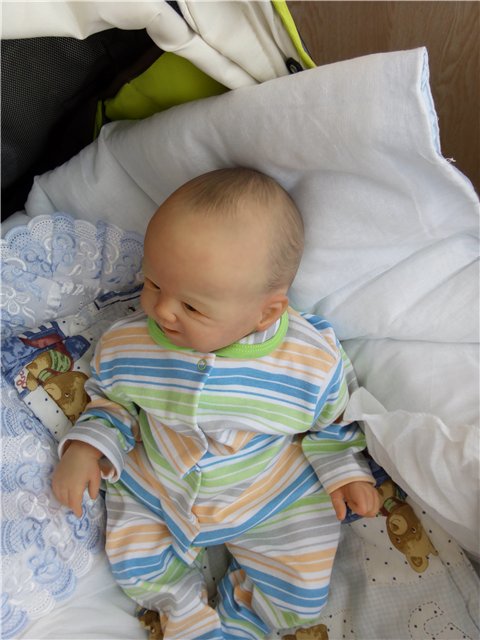 Кукла реборн Улыбашка от Фабера