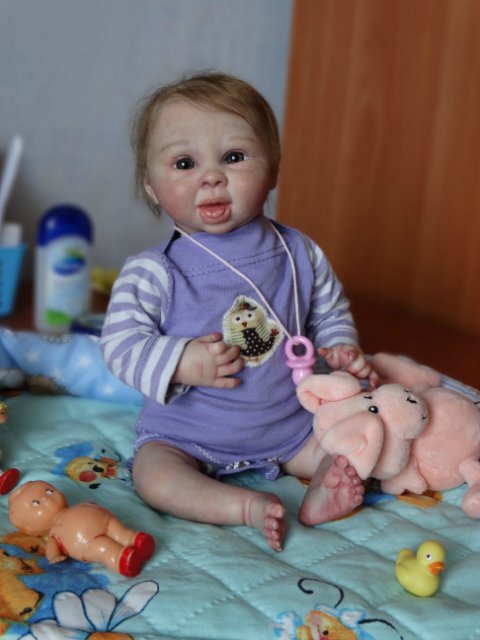 Кукла реборн Капочка приехала (фото 7)