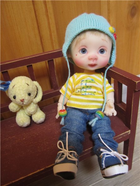 Маленький Никуша — Куклы Nikki Britt (Никки Бритт): авторские BJD (БЖД) (фото 6)