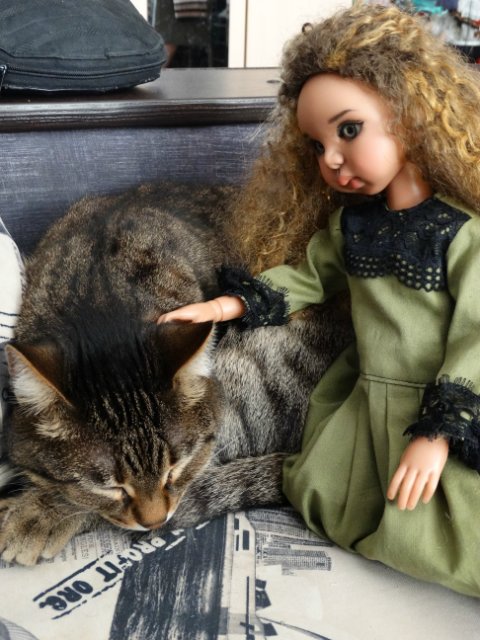 Кимми и её друг — Куклы Kim Lasher (Ким Лашер): авторские BJD (БЖД) (фото 7)