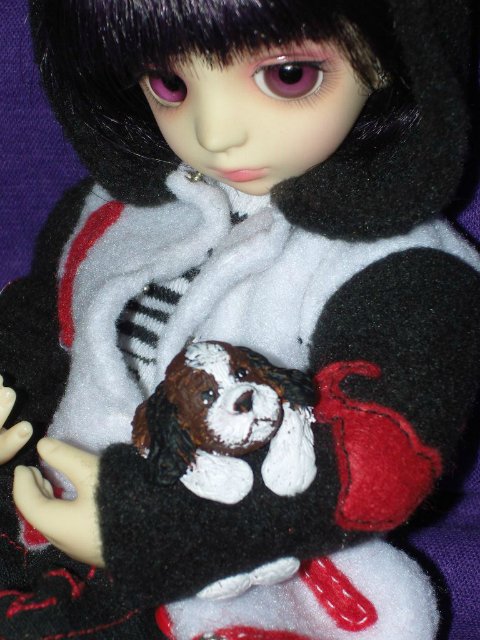 Колечко в виде щенка сделанное по мотивам работ Дзиро Миура, Jiro Miura