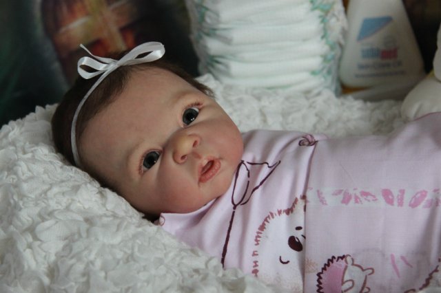 Малышка Кармен. Куколка реборн Виктории Вишни