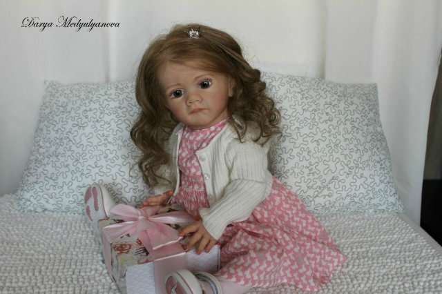 Моя принцесса Gloria! Frida от Karola Wegerich. Кукла реборн Дарьи Медюляновой