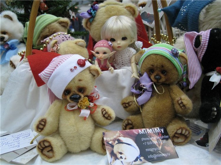 Как Элис и Муся посетили выставку кукол в Гостином дворе (фото 6)