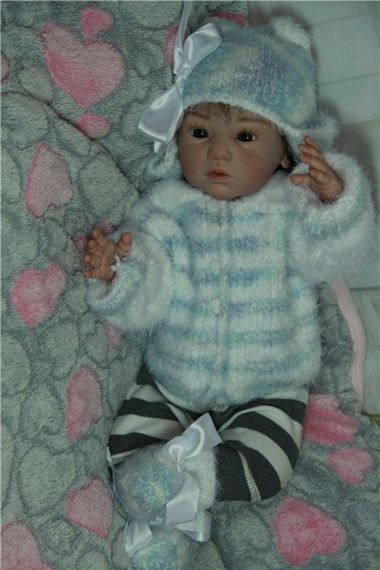 Малышка Карина. Куколка из молда Maike от Gudrun Legler