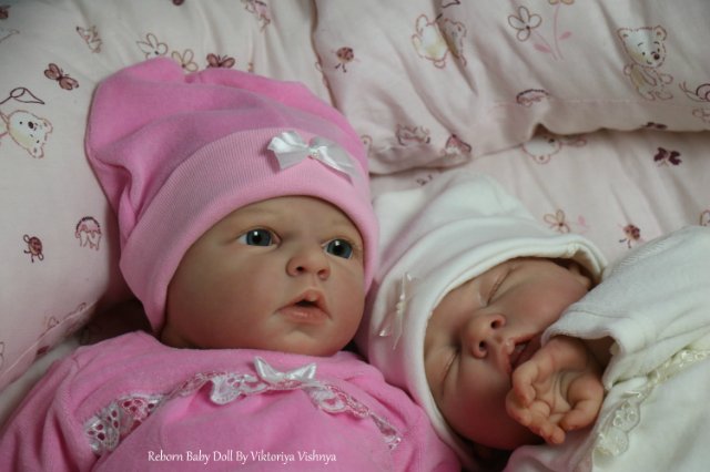 Близняшечки Ноа... Куколки реборн Виктории Вишни