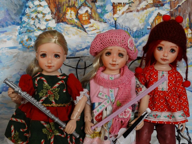 Нежная Лина - кукла Джолина