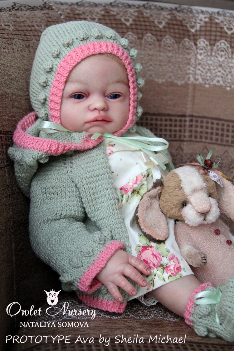 Сильвия - мой прототип Ava от скульптора Sheila Michael. Кукла реборн Наталии Сомовой