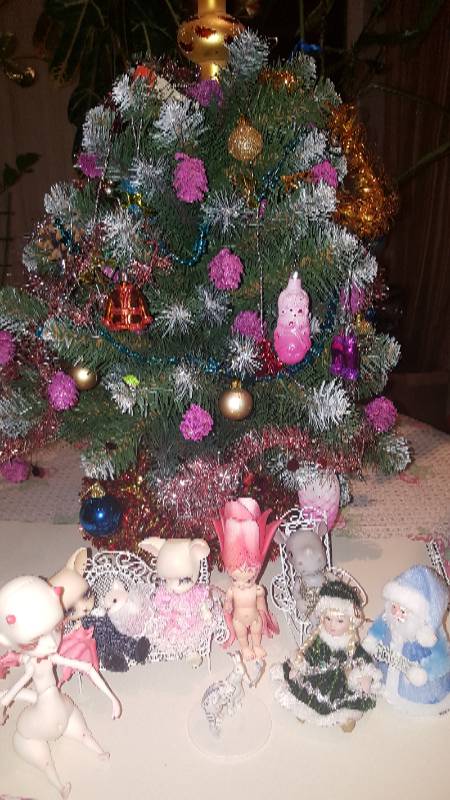 С Новым годом, друзья — Новый год и Рождество: праздничные фото кукол