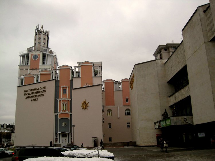 День в музее. Анжела в Государственном Дарвиновском музее